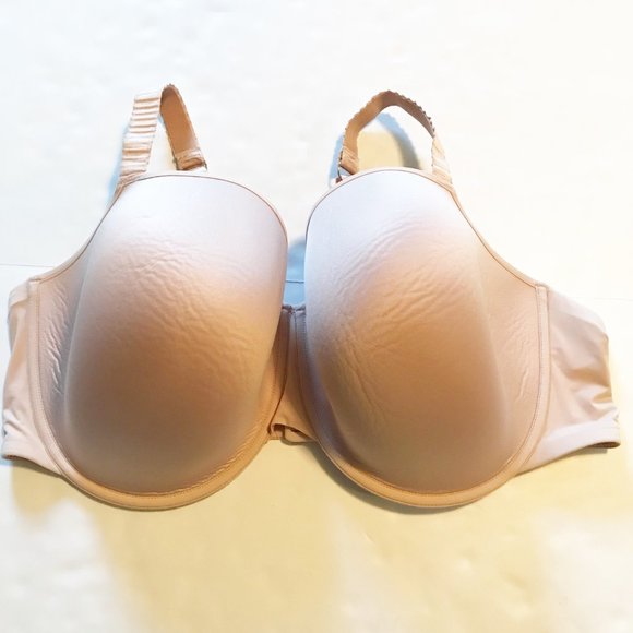 THIRDLOVE 24/7 Classic T-Shirt Bra Soft Pink Underwire Womens 44F Plus Size - Picture 2 of 5